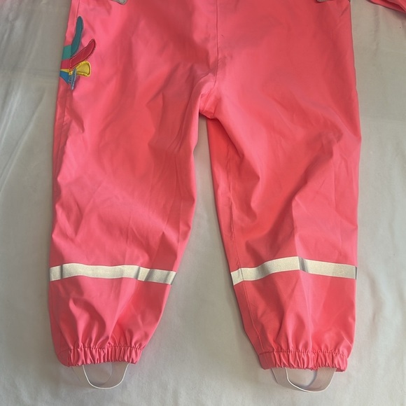 Monki LIKE NEW Kids unicorn Raincoat - Pink - Picture 5 of 9